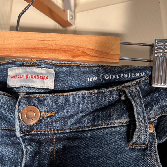 Molly Isadora Denim Capris Size 18W - Picture 2 of 2